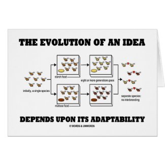 The Evolution An Idea Depends Upon Adaptability Cards