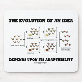 The Evolution An Idea Depends Upon Adaptability Mousepad