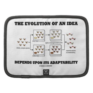 The Evolution An Idea Depends Upon Adaptability Folio Planners