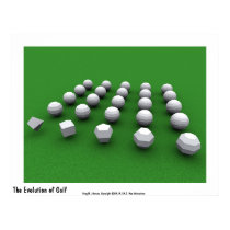 The Evolution of Golf, II posters by pterandon The Evolution of Golf, II posters