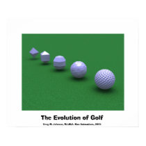The Evolution of Golf posters