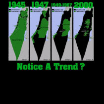 The Evolution of Palestine t-shirts