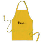 THE EVOLUTION OF THE CHOCOLATE BUNNY aprons