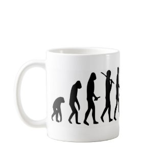 The Evolution of the Commodification of Man mug