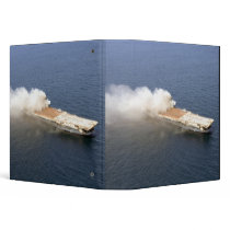 The ex-Oriskany, a decommissioned aircraft carr Binders