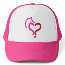 The Existential Seahorse_2 Hearts Together hats