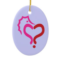 The Existential Seahorse_Horsing Around With You! ornaments