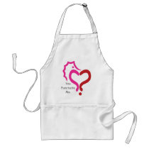 The Existential Seahorse_You Punctuate Me aprons