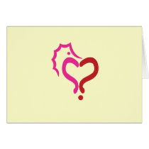 The Existential Seahorse_You Punctuate Me cards