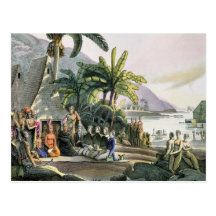 The Expedition Party and King Kamehameha I Postcards