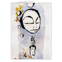 artsprojekt, figures, watercolors, art, posters, prints, expression, pressions, surreal, inks, hands, face, cards, blank, note, greeting, cardss, pisha paysha, Kansas City, Missouri, written record, Hallmark Cards, fantan, Missouri, graphic symbol, punched card, hollerith card, grapheme, memorandum, memoranda, show bill, marginalia, jotting, written language, written communication, piquet, writing ink, printer's ink, magnetic ink, physiognomy, meat hooks, Card with custom graphic design