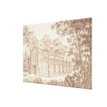 The Exterior of Prince of Wales's Conservatory Stretched Canvas Print