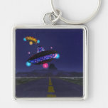 The Extraterestrial Highway Keychain