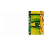 The Eye - Gold & Emerald Awareness Business Card