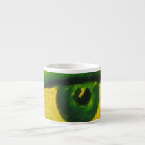 The Eye - Gold & Emerald Awareness Espresso Espresso Mug
