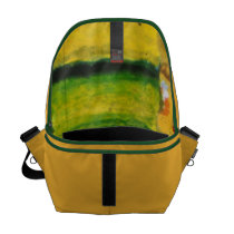 The Eye - Gold & Emerald Awareness messenger bags