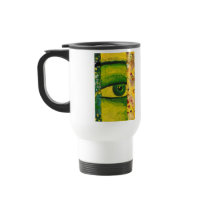 The Eye - Gold & Emerald Awareness mugs