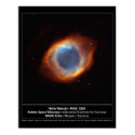 "The Eye of God" Helix Nebula Hubble Telescope posters by Space_Exploration "The Eye of God" Helix Nebula Hubble Telescope posters