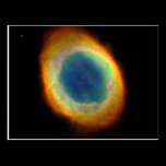 The Eye of God - ring nebula postcards