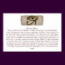 The Eye of Horus Info Poster