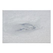 The eye of Hurricane BIll