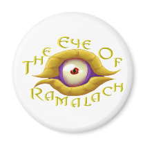 The Eye of Ramalach Logo Fridge Magnet
