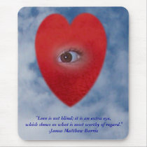 The Eye of The Heart mousepads