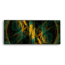 The Eye of the Jungle Abstract Art #10 Envelope