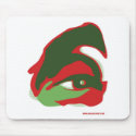 The EYE of ZAYED (the vision) mousepads