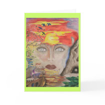 The Eyes of the Truth - greeting card/msg inside