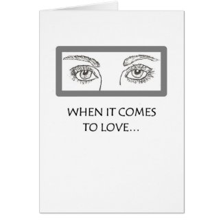 The Eyes Say It All Collection card
