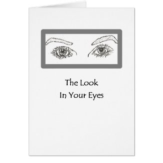 The Eyes Say It All Collection card
