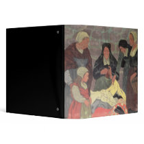 The Fabric Seller, c.1898 Vinyl Binder