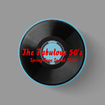 The Fabulous 50's buttons