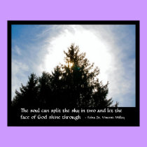 The Face of God - poster / print by Horseshoes3 The Face of God - poster / print