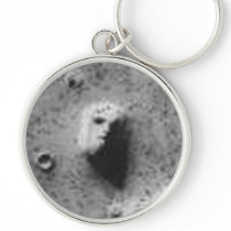 The Face on Mars on your Car's Key's Keychain