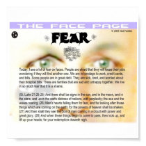 The Face Page Poster posters