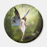 The Fairy and The Butterfly Fridge Magnets