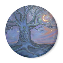 The Fairy Door Messenger Magnet by Susan Rodio magnets