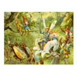 The Fairy Prince and Thumbelina Post Card