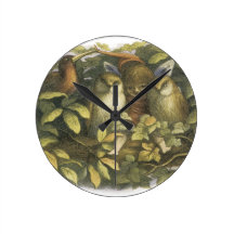 The Fairyland,1870 Fairy With Owls Clocks