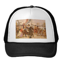 The Fall of New Amsterdam Jean Leon Gerome Ferris Trucker Hat
