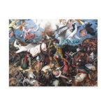 The Fall of the Rebel Angels by Pieter Bruegel Postcard