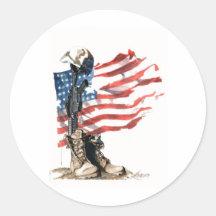 The Fallen Round Sticker