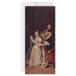 The Family Concert By Longhi Pietro (Best Quality) Custom Rack Cards
