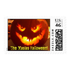 The Family Halloween! stamp