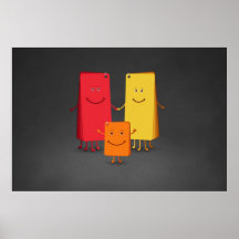 The Family of Colors (3) Posters