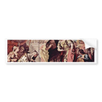 The Family Of Dario Before Alexander The Great Bumper Sticker