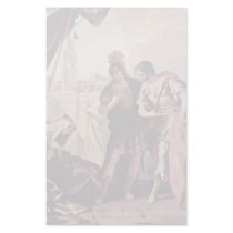 The Family Of Dario Before Alexander The Great Stationery Design