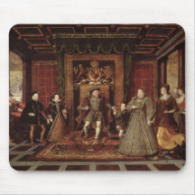The Family of Henry VIII: Mouse Pad